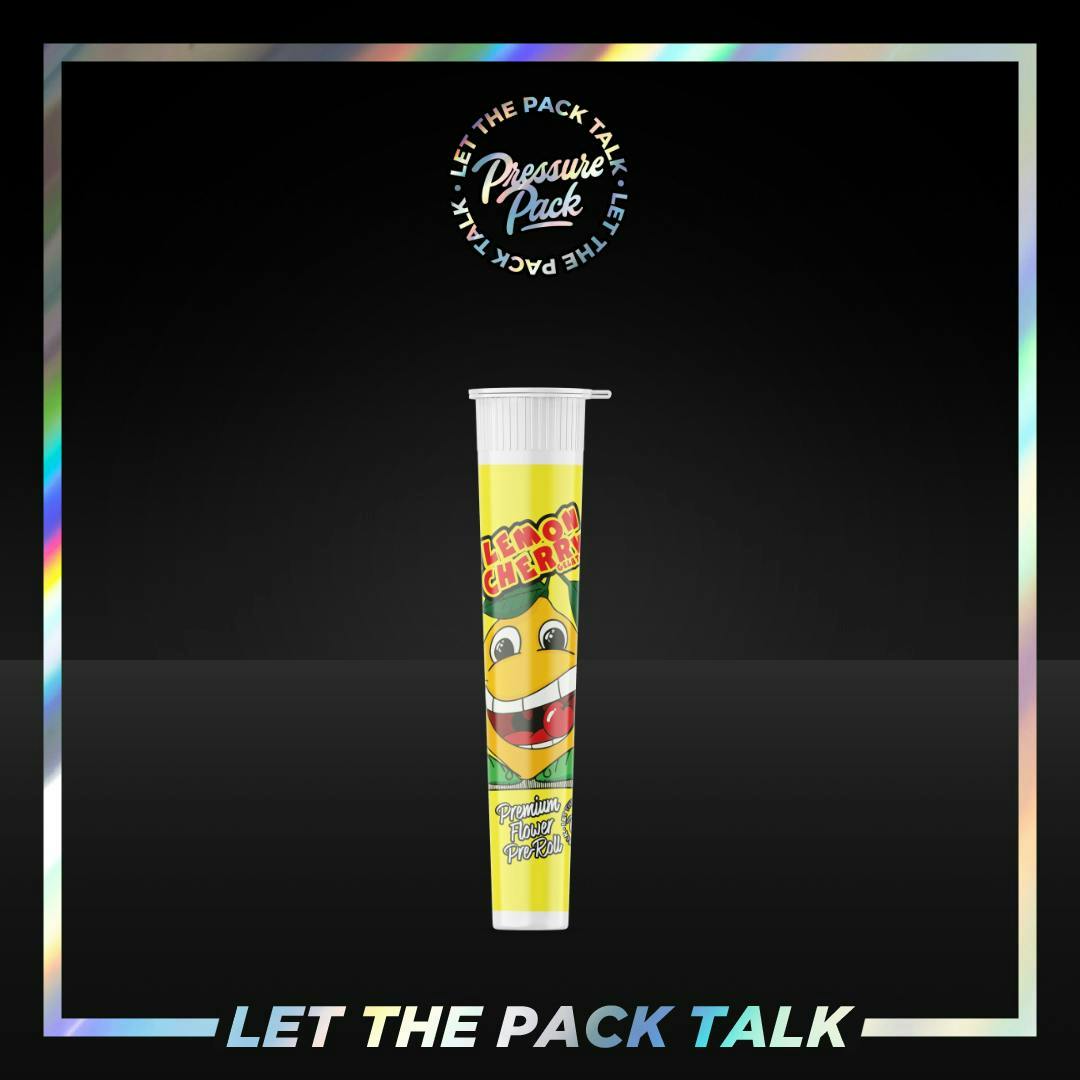 Pressure Pack - 1g Preroll - Lemon Cherry Gelato