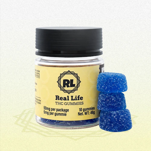 Real Life Botanicals - 50mg Gummies - Blue Raspberry