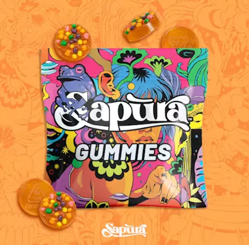 Orange Crunch (S) – Gummies (100mg) – Sapura-active