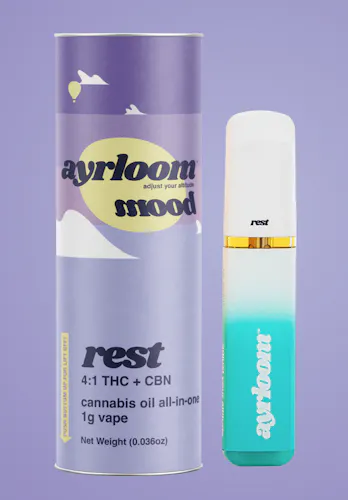 Ayrloom | Mood Rest | AIO | .5g | THC : CBN-1