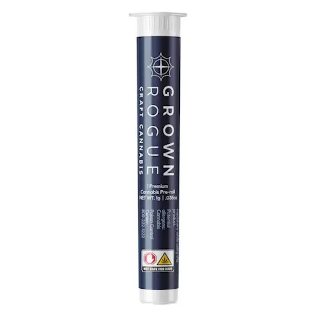 Grown Rogue Pre-Roll Garlic Knots 1g (indica hybrid, singles)