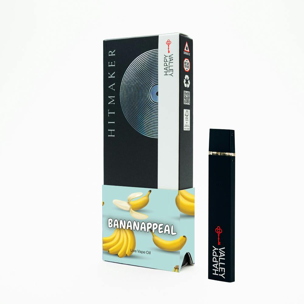 Hitmaker Disposable Vape .5g - Bananappeal