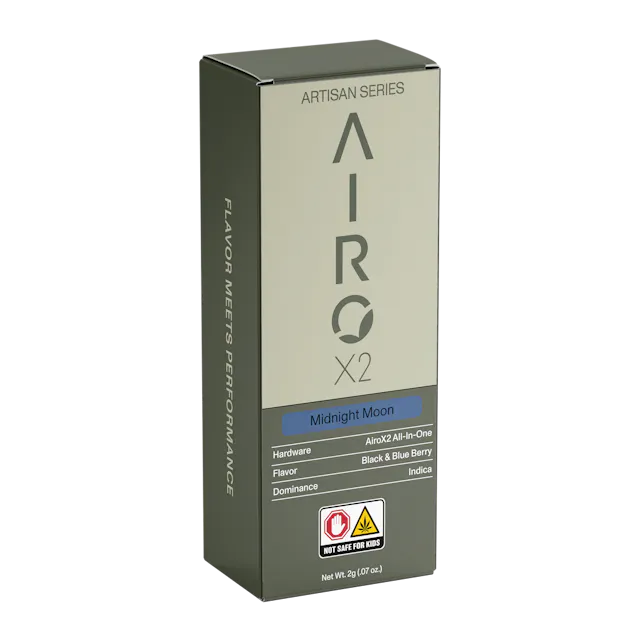 Airo Distillate Disposable Midnight Moon 2g (indica, disposables)