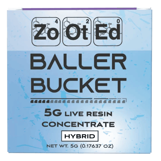 ZOOTED ZOOTED | SPRITZER | BADDER BALLER BUCKET | HYBRID — CONCENTRATES