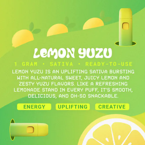 SNACKBAR – Lemon Yuzu – Disposable 1g-12