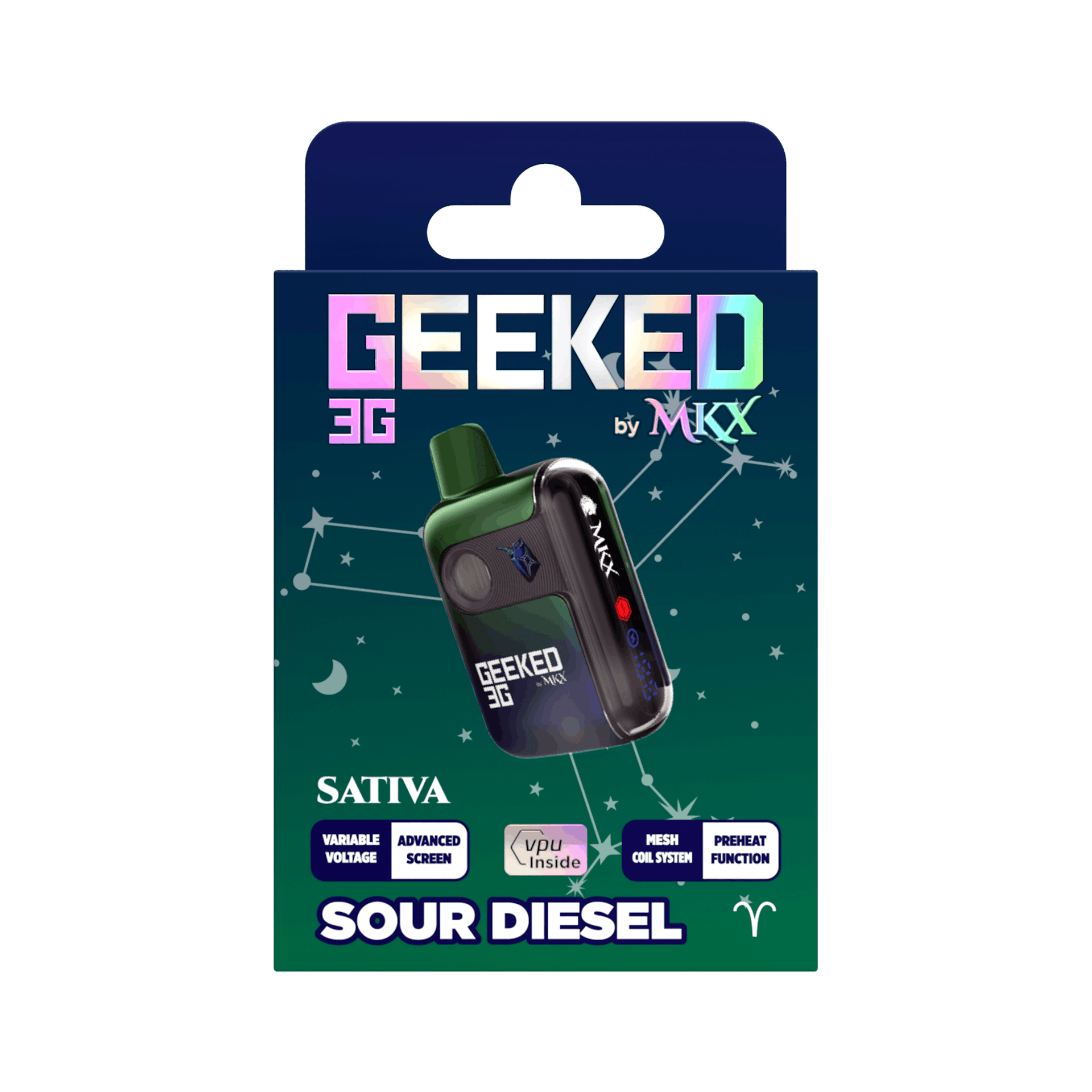 MKX Geeked - Sour Diesel Disposable