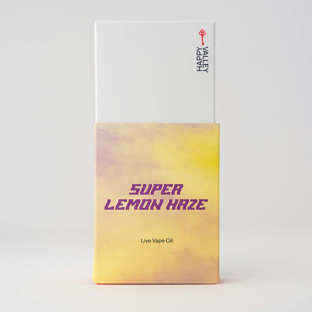 Live Vape Oil Cartridge 1g - Super Lemon Haze