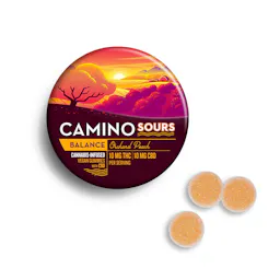 Sours Orchard Peach THC CBD 10:10