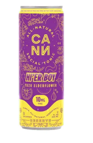 Cann Social Tonic THC Drinks - Available at LAX CC in Los Angeles