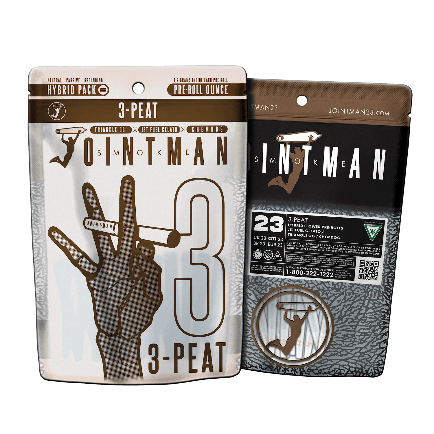 Jointman - 23-Pack 1.2g Prerolls - 3 Peat