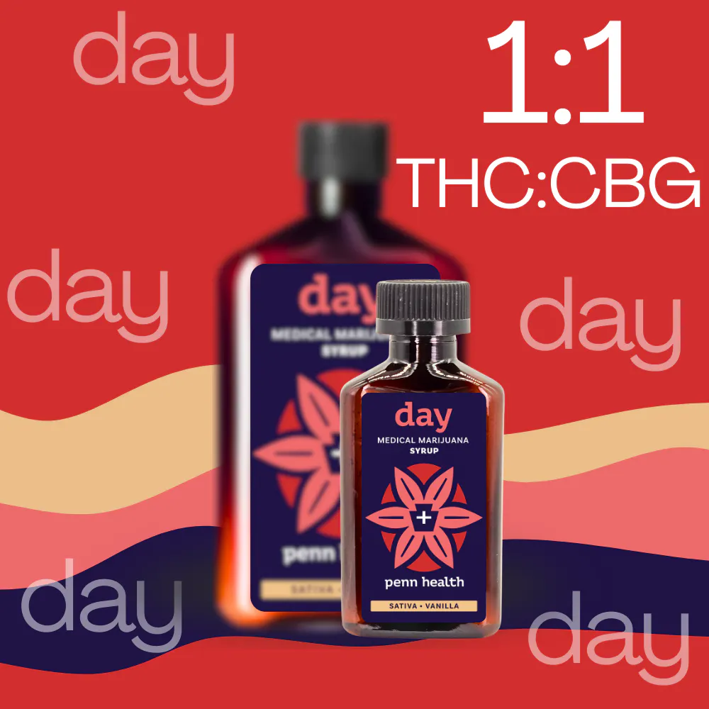 Vanilla | 1:1 THC:CBG Day Syrup | 200mg | 100mL | Ethos Wilkes-Barre