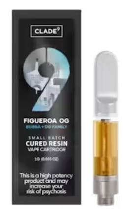 Image of Figueroa OG | Vape Cartridge | 1g | Indica product