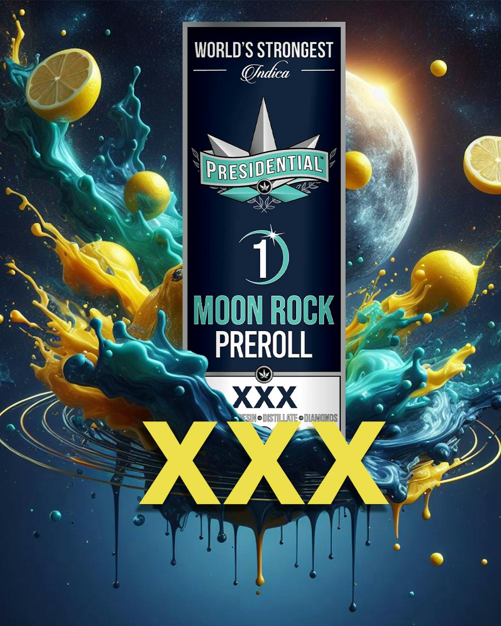 Product Moonrock Preroll | XXX (I) Presidential