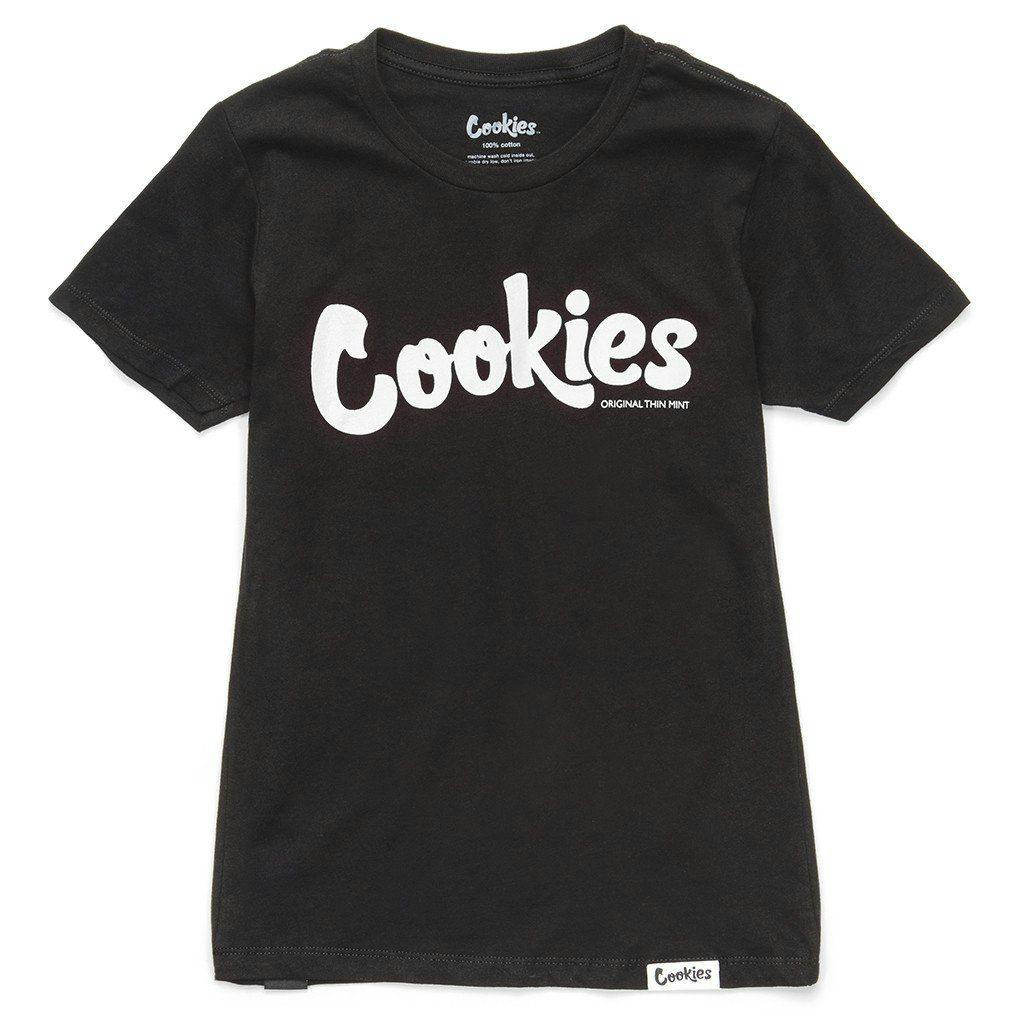 Cookies | Black/White | Women's Original Logo Tee | L