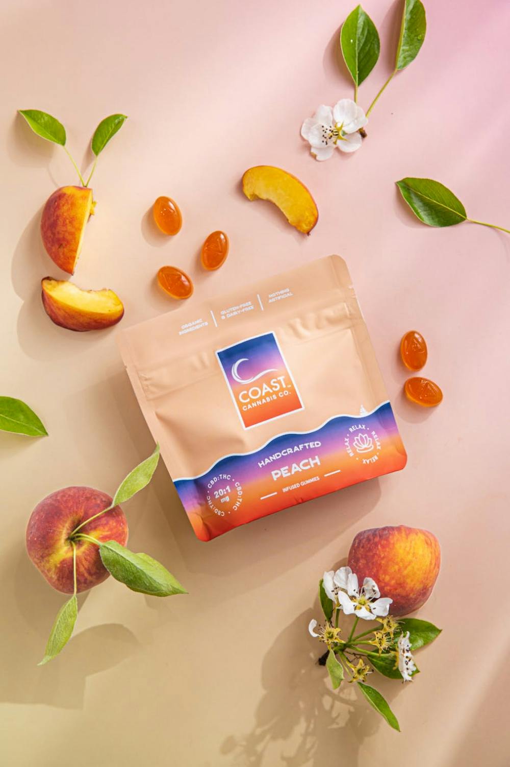 Product Peach | 20:1 CBD/THC Gummies 20pk