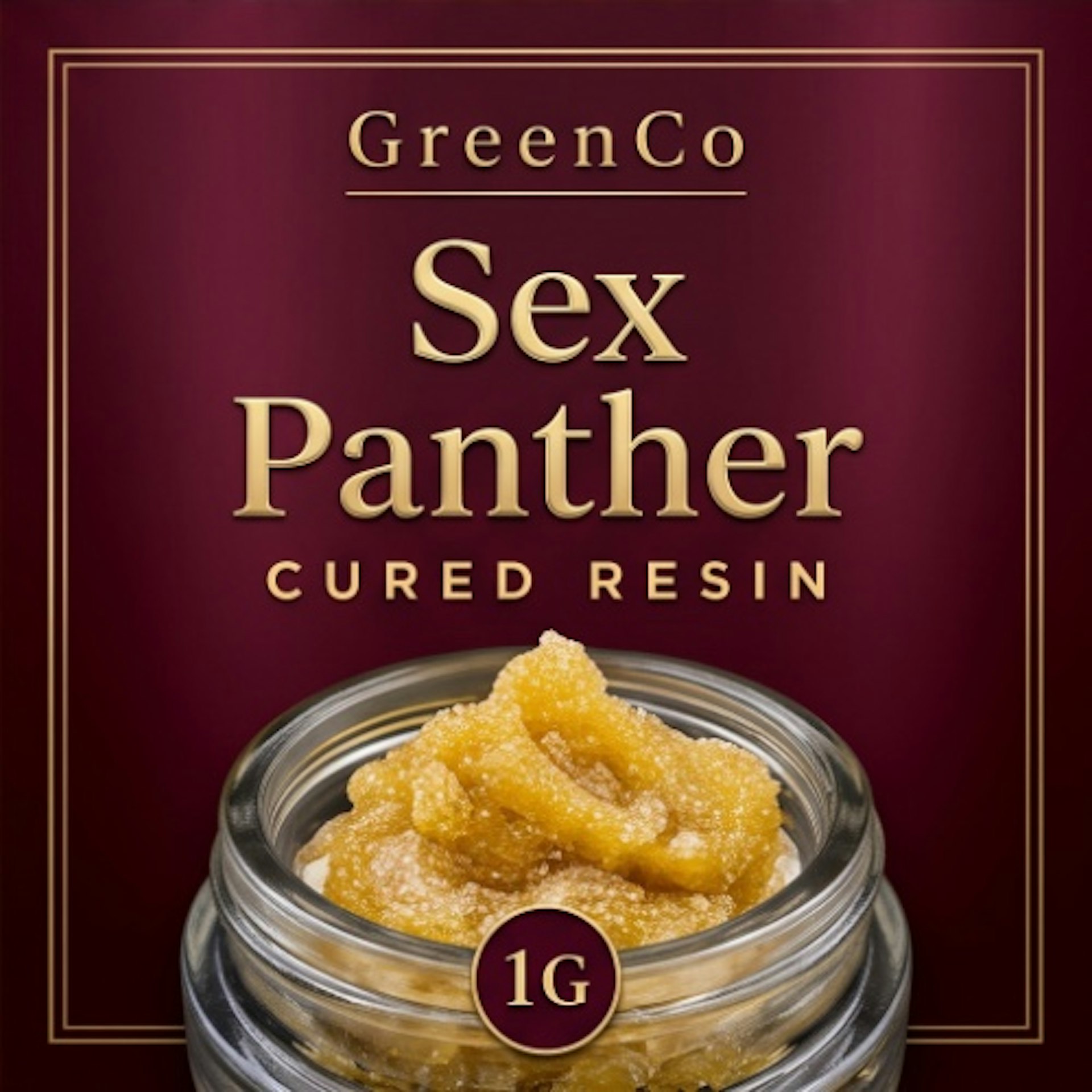 GreenCo - Sex Panther Cured Resin
