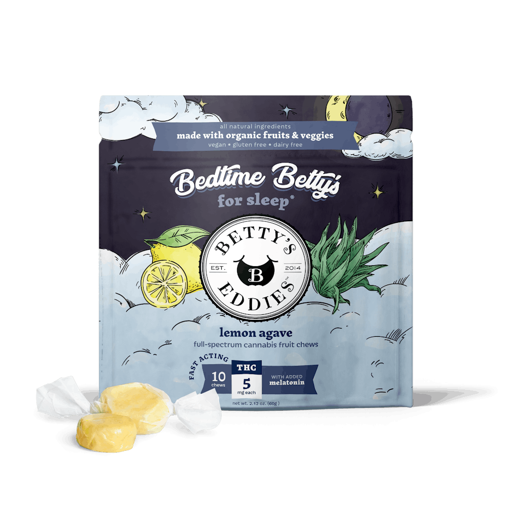 Product Bedtime Betty’s Lemon Agave Sleep Fruit Chews [10pk]