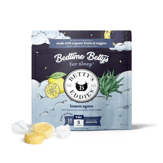 Bedtime Betty's  - 10pk 50mg - Betty's Eddies Fruit Chews - Image 1