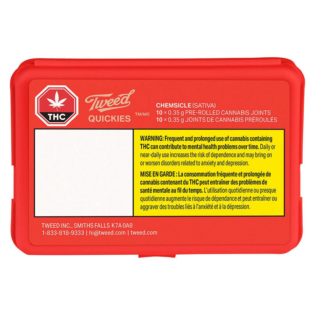 Tweed - Chemsicle Quickies - 10x0.35g
