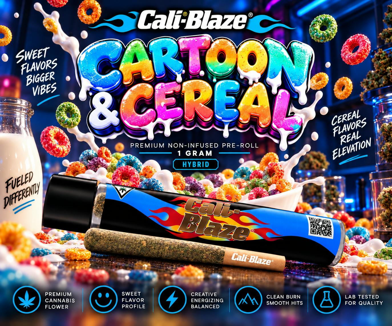 Product Cali-Blaze | Cartoon & Cereal | Pre-Roll