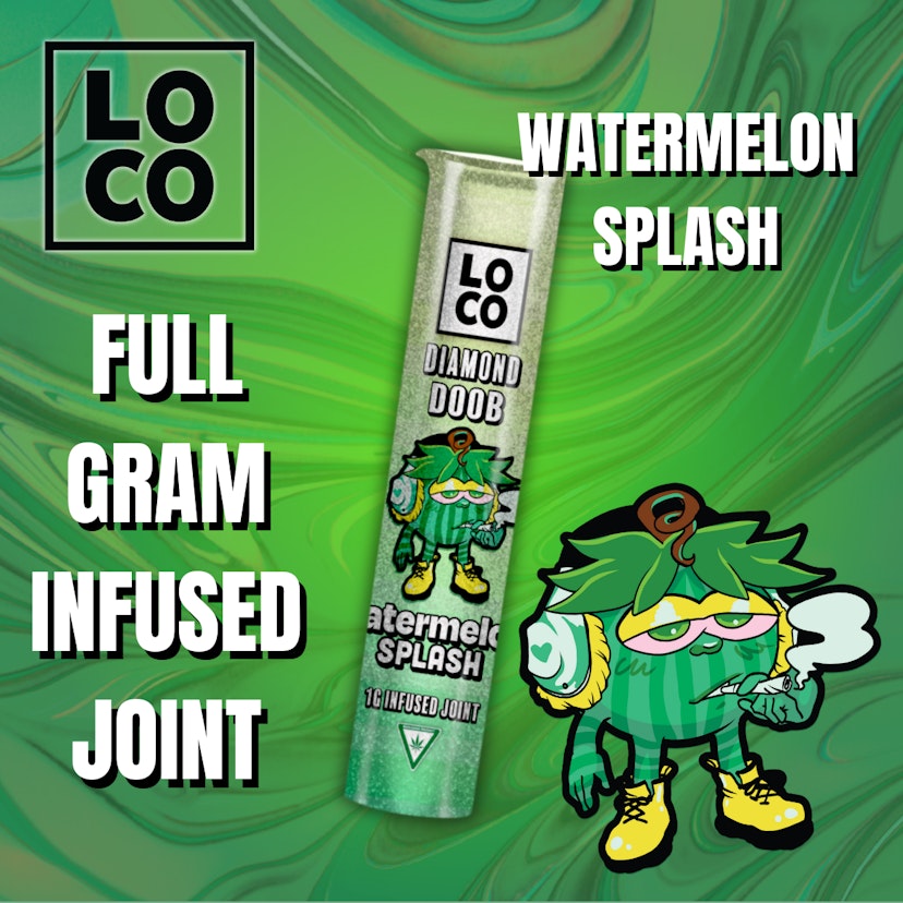 LOCO Infused Joint 1g – Watermelon Splash