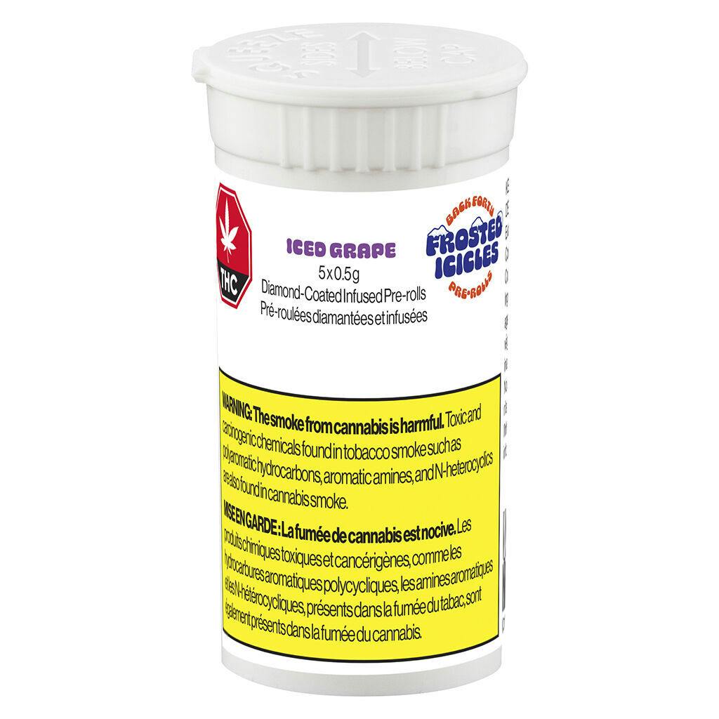 Back forty - iced grape frosted icicles - 5x0. 5g