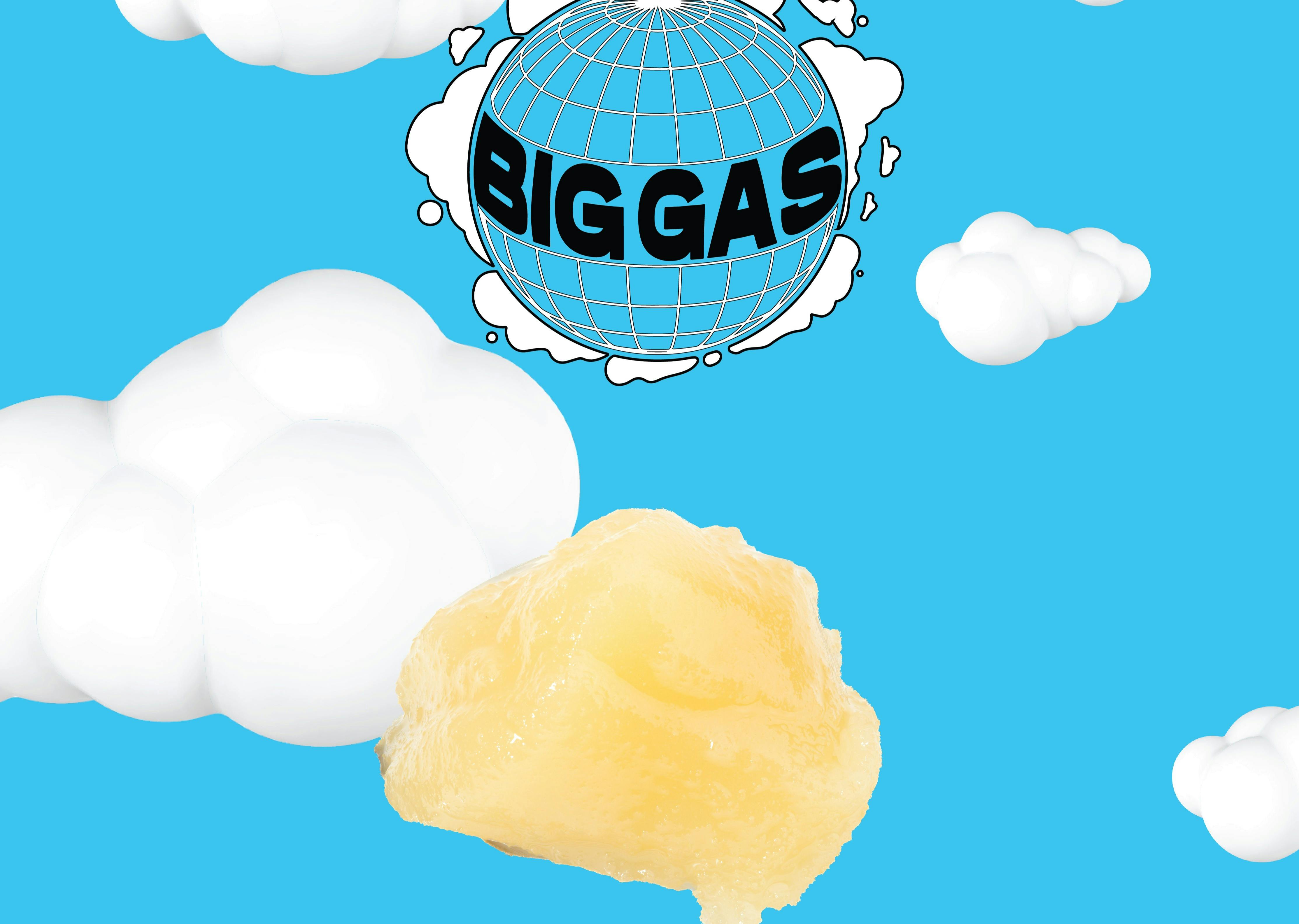 Big Gas - 1G Live Resin Badder - Gas Face
