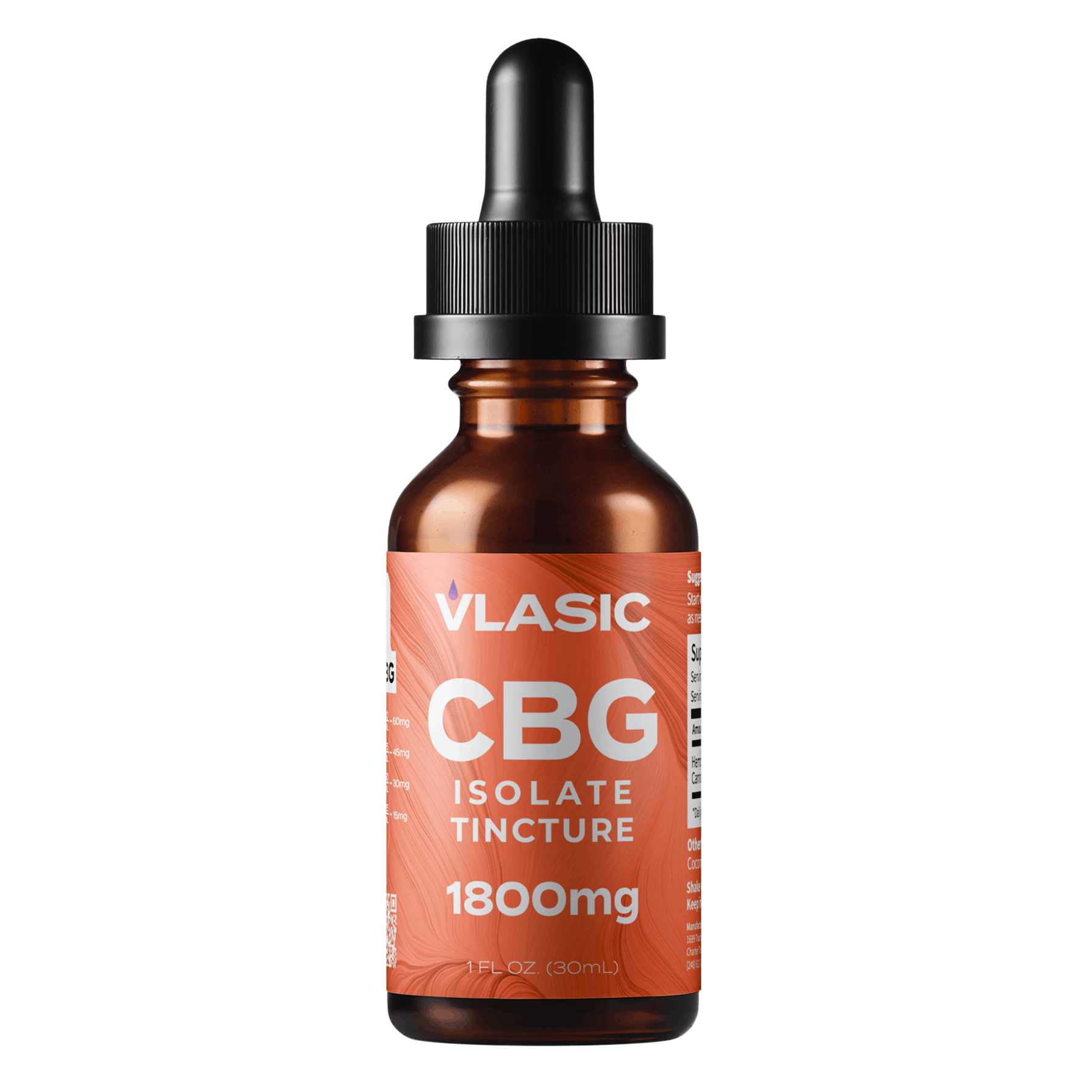 Vlasic CBG Isolate Drops 1800mg | Higher Love Houghton