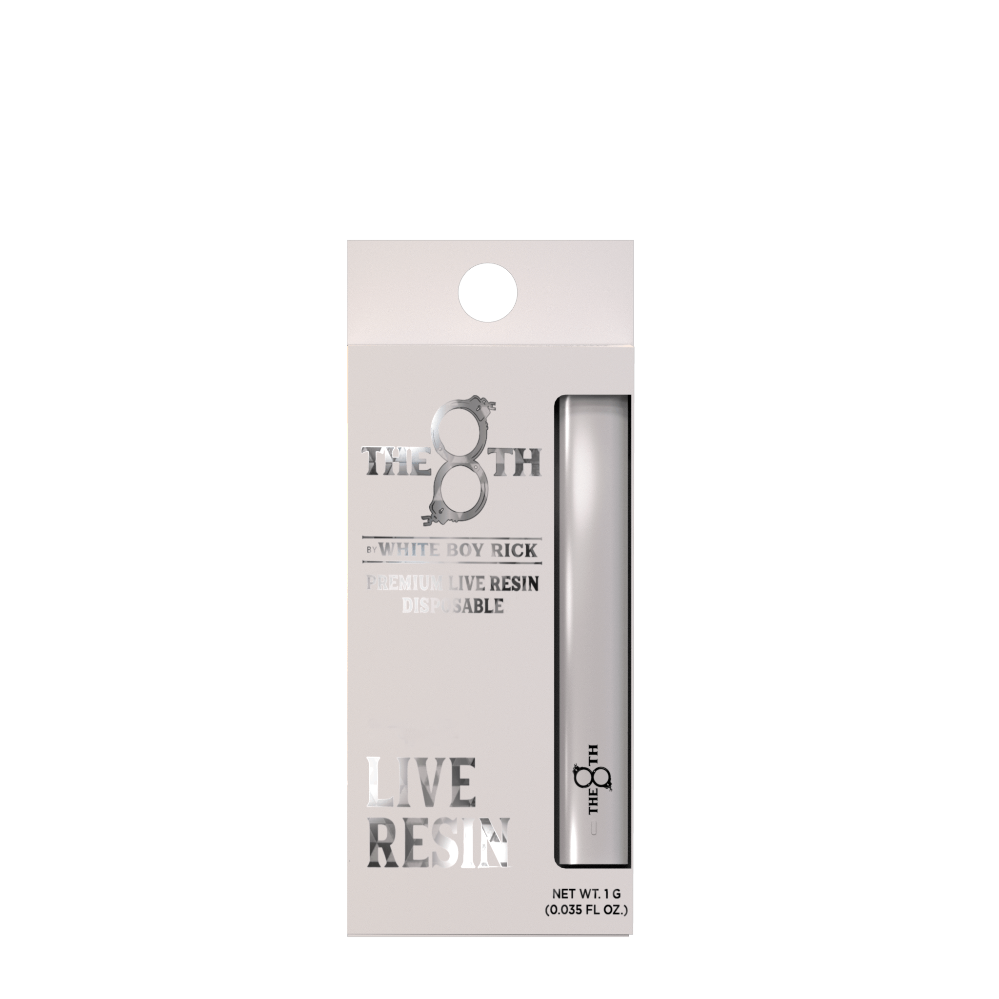 The 8th THE 8TH BY WHITE BOY RICK | DETROIT LEGENDS - LIVE RESIN DISPOSABLE INDICA — VAPORIZERS
