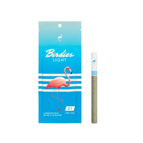 LIGHT CBD 3PK PREROLL (2:1 CBD:THC)