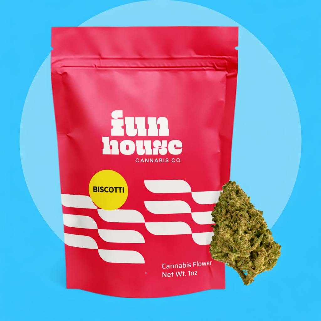 Fun House Cannabis - 28g Prepack - Biscotti