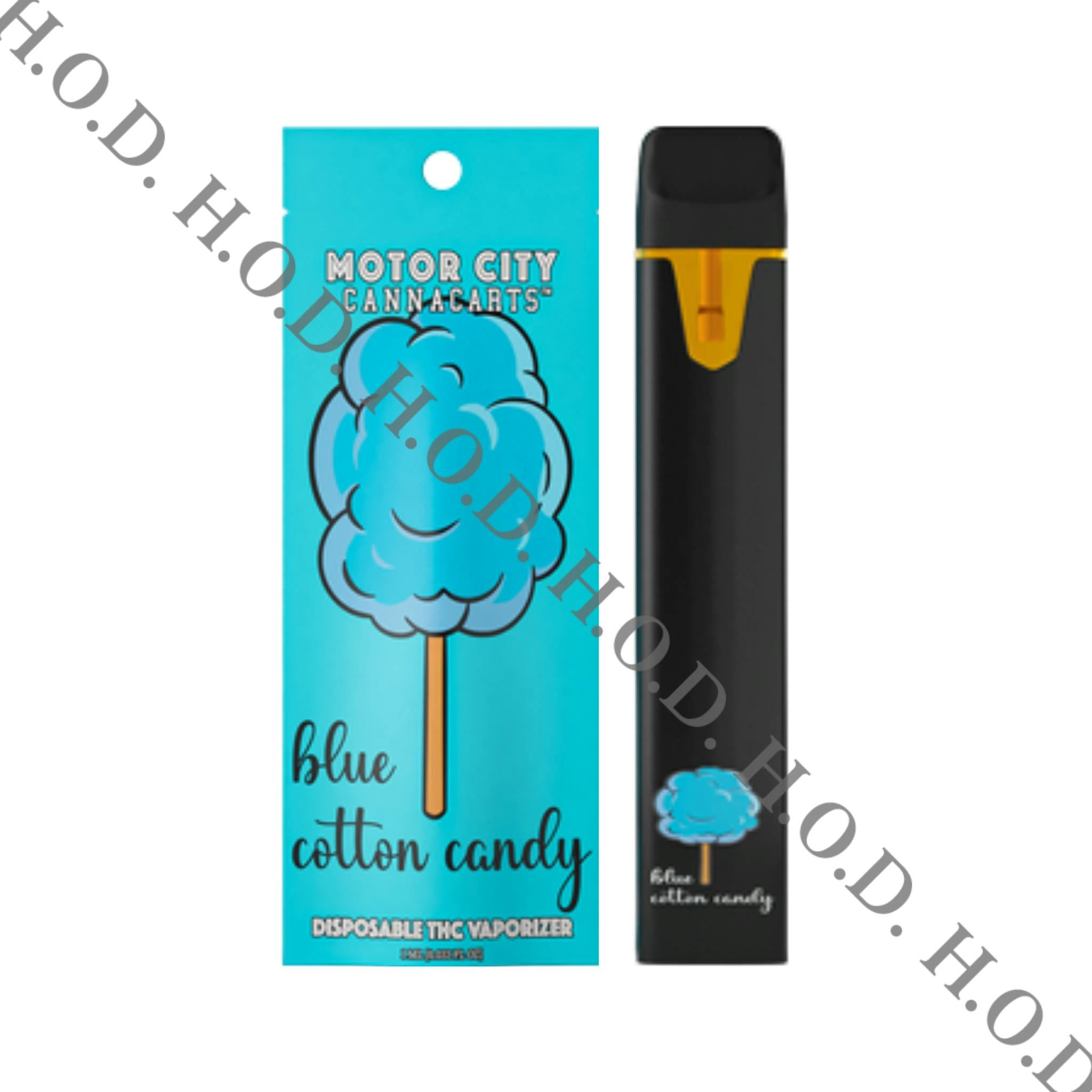 Motor City Cannacarts Blue Cotton Candy Disposable 1g | House of Dank  Recreational Cannabis - Monroe