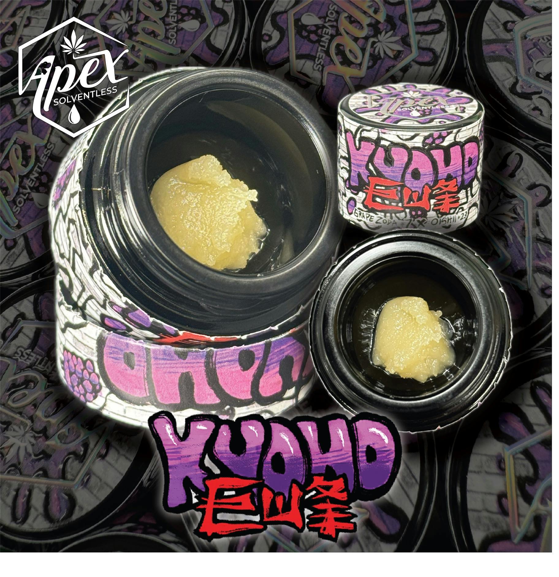 Apex - 1g Hash Rosin S Tier - Kyoho #20