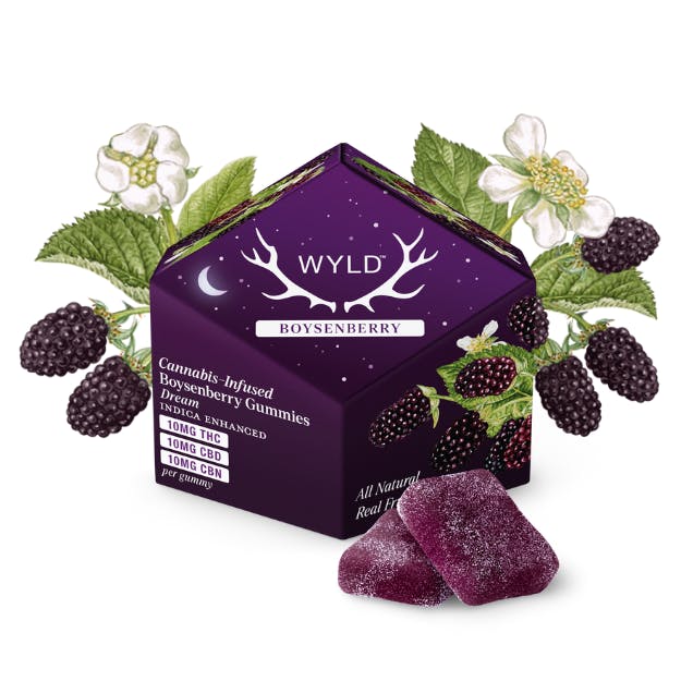 BOYSENBERRY DREAM GUMMIES (1:1:1 THC:CBD:CBN)