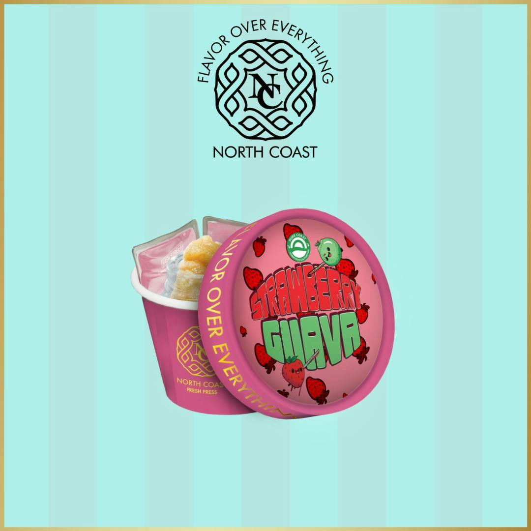 North Coast x Pure Coast | Fresh Press Rosin - 1g - Strawberry Guava