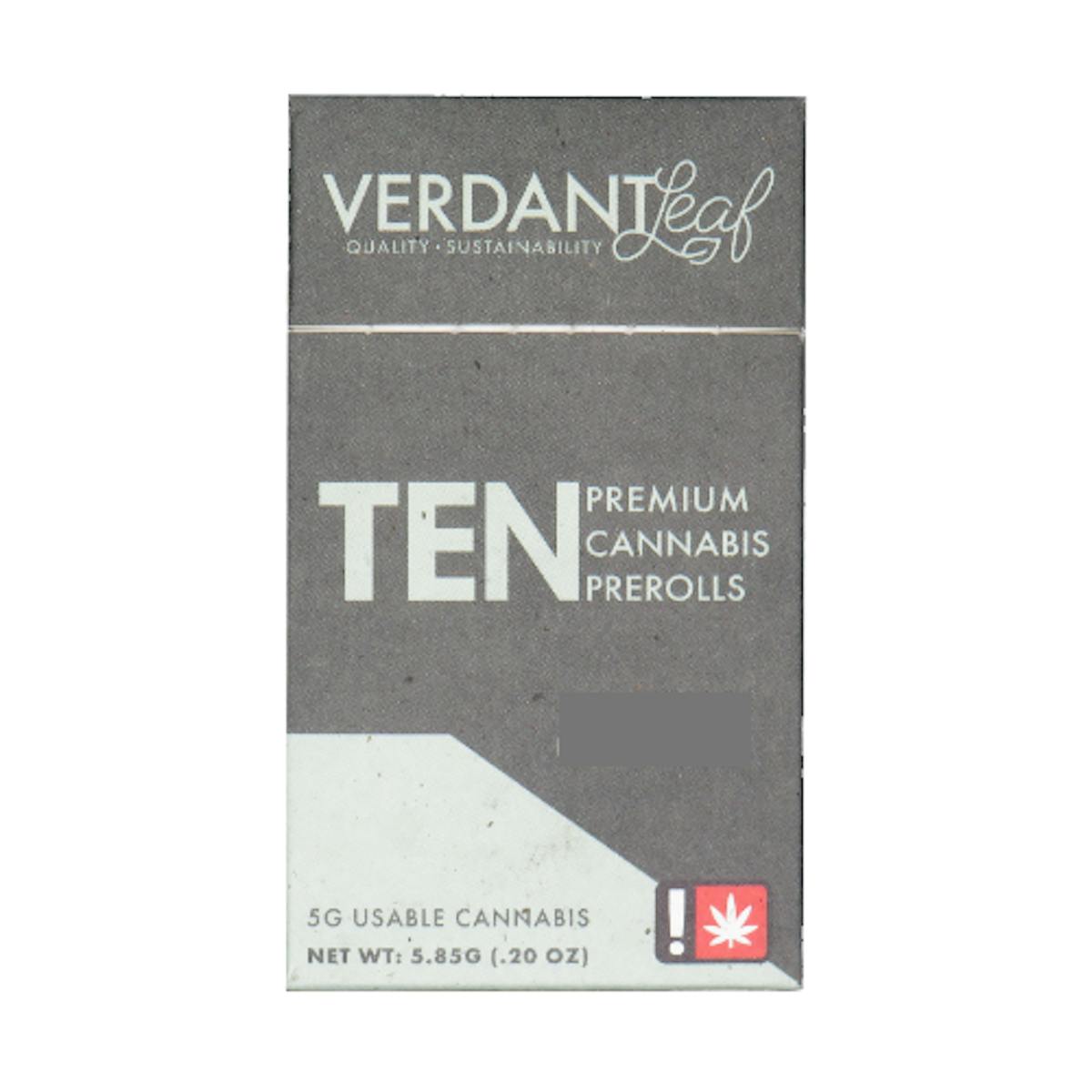 Photo of Verdant Leaf 0.5g PEANUT BUTTER PIE/COLLEGE PARK Pre-Roll 10pk