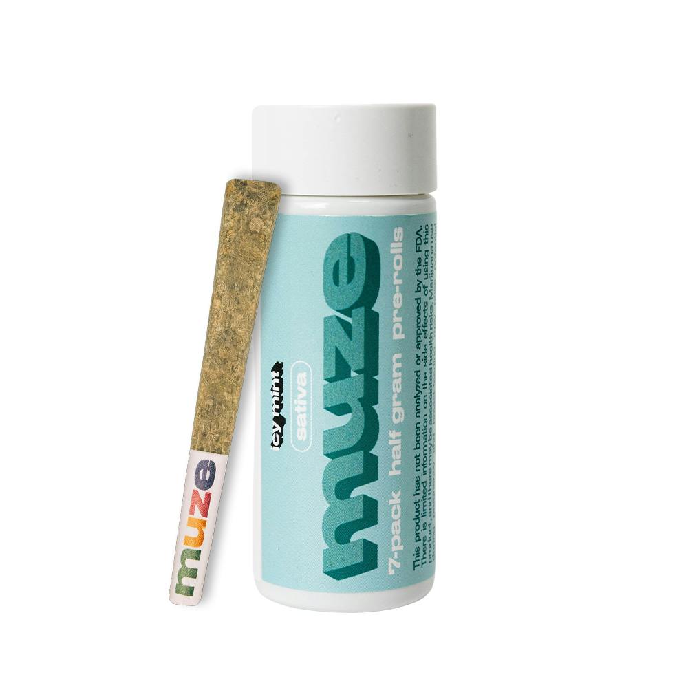 muze - Pre-Roll 7-Pack 3.5g - Icy Mint