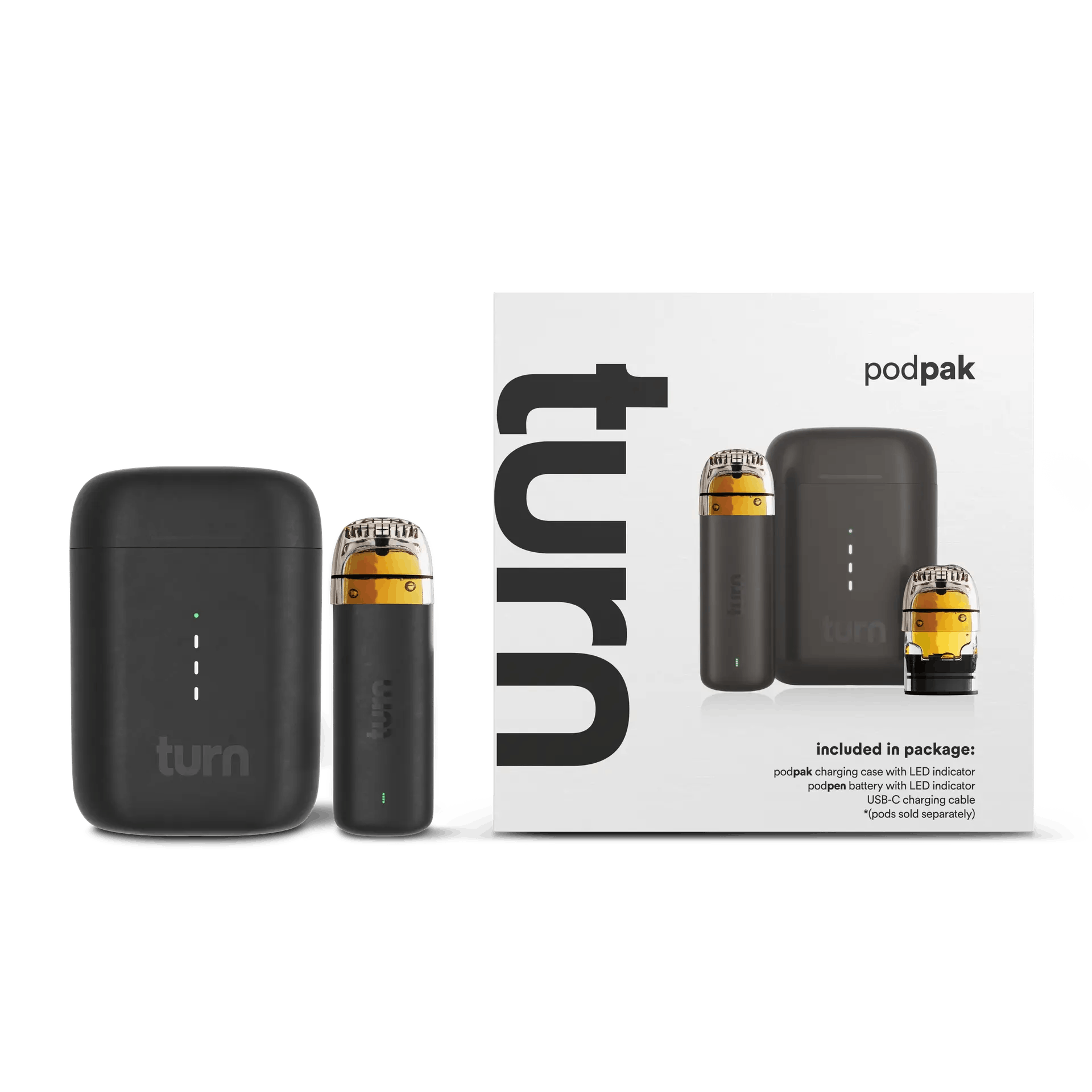 Battery | Turn | Podpak | Black