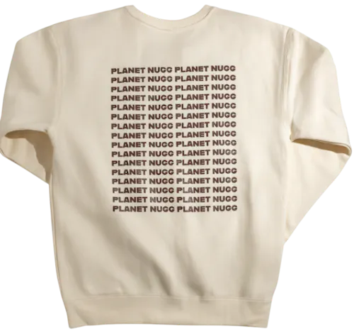 Planet Nugg | Heavyweight Crew | Bone | 2XL-1