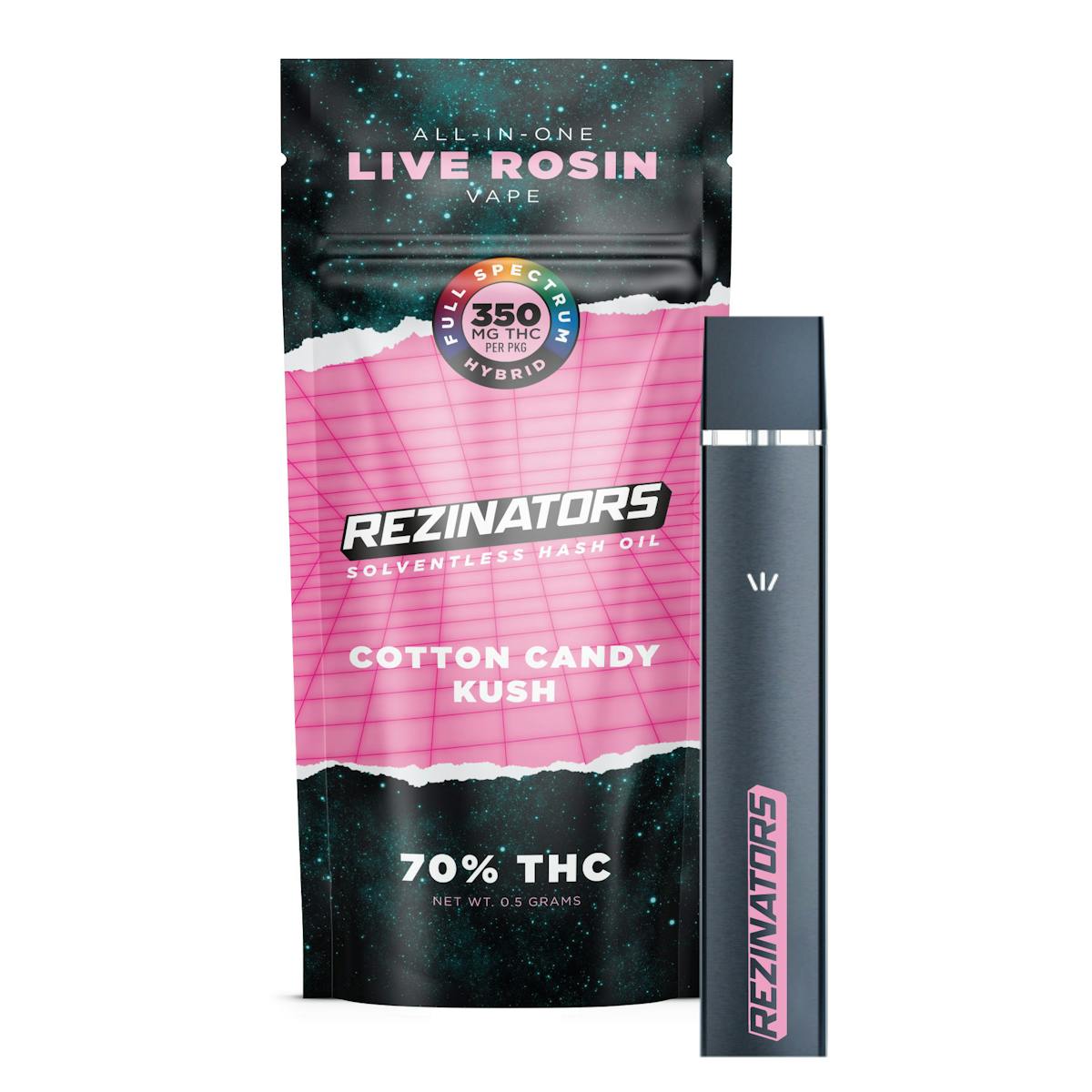 Photo of REZINATORS | Cotton Candy Kush | Live Rosin Vape 0.5g