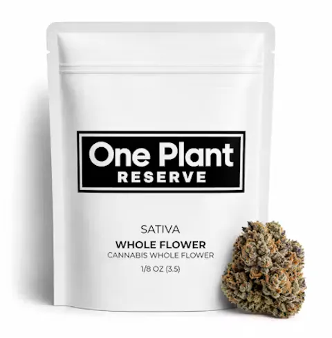 Loud Berry - Whole Flower, as One Plant's menu shows it