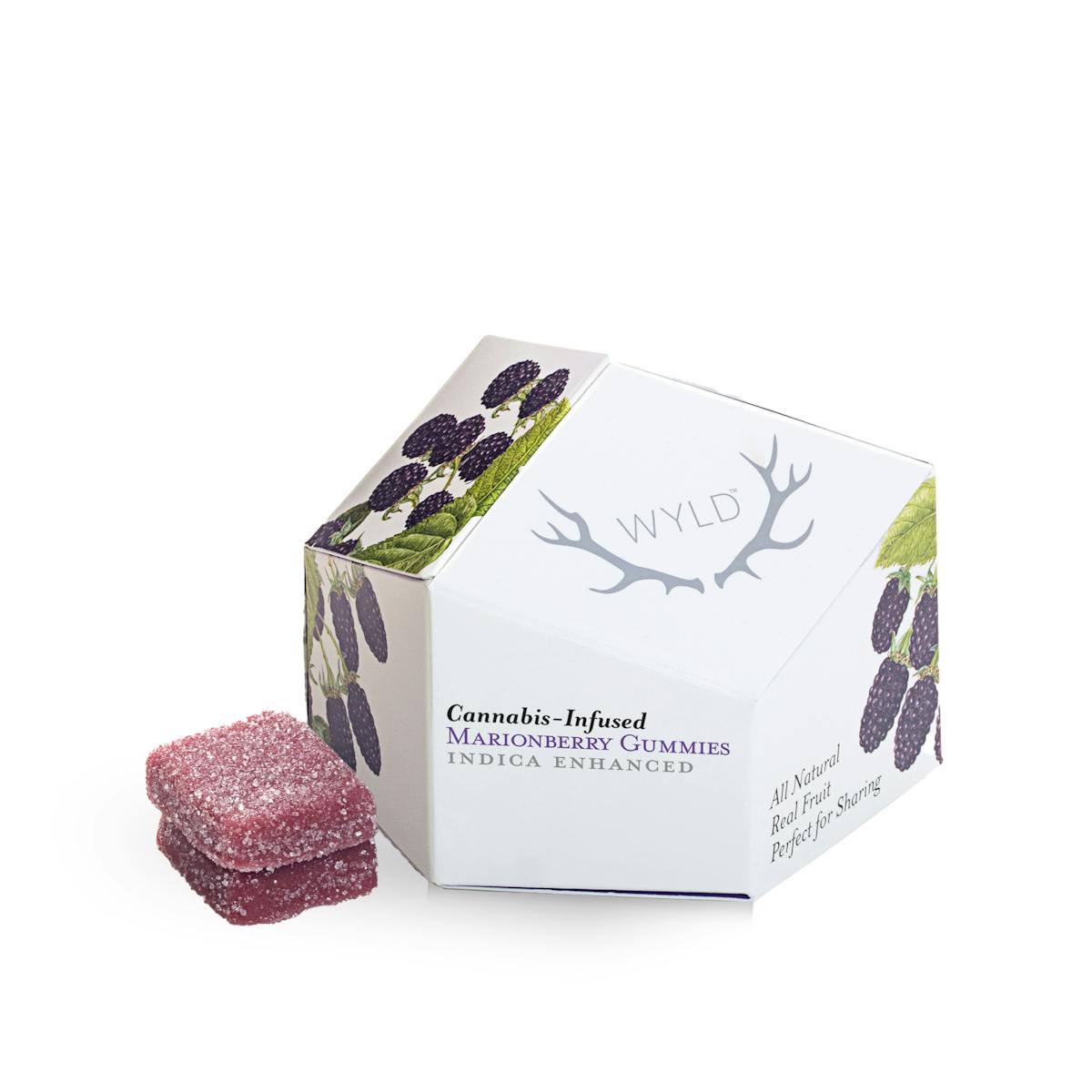 Photo of Wyld – Marionberry Indica Gummy – 100mg