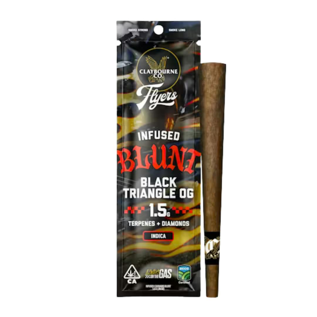 BLACK TRIANGLE OG TERPENE + DIAMOND INFUSED BLUNT