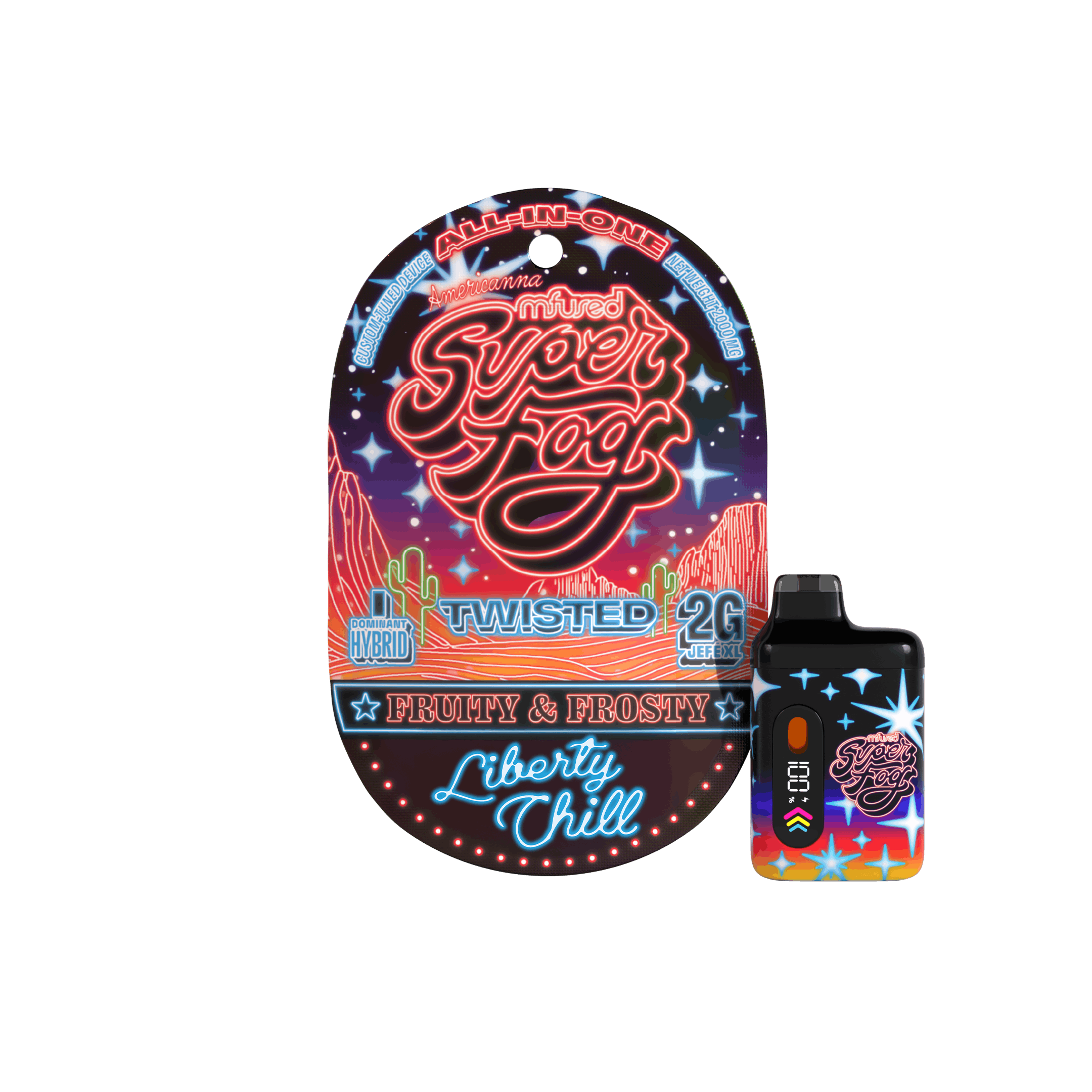 Super Fog | Liberty Chill | Liquid Diamond AIO | 2g