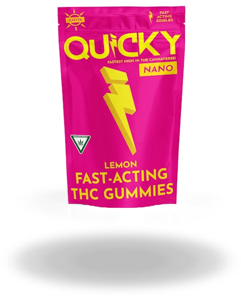 Product: Quicky | Lemon Sativa Gummies | 100mg