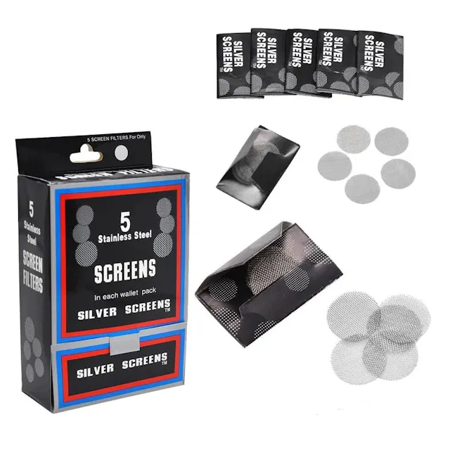 MISC Silver Screens - 5 Pack (hybrid, papers rolling supplies)