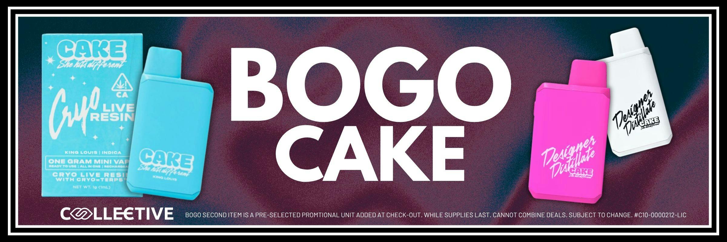 Buy One Get One CAKE disposable all-in-one vape orange county dispensary 