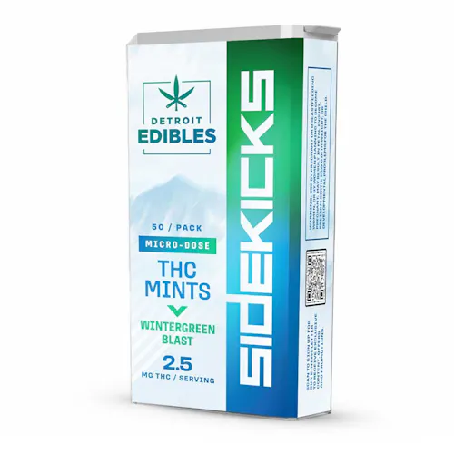 Sidekicks THC Mints – Wintergreen Blast-active