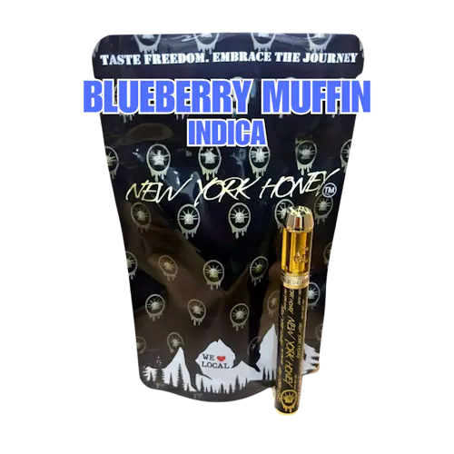 New York Honey | Blueberry Muffin | All-in-One Disposable | 1g-active