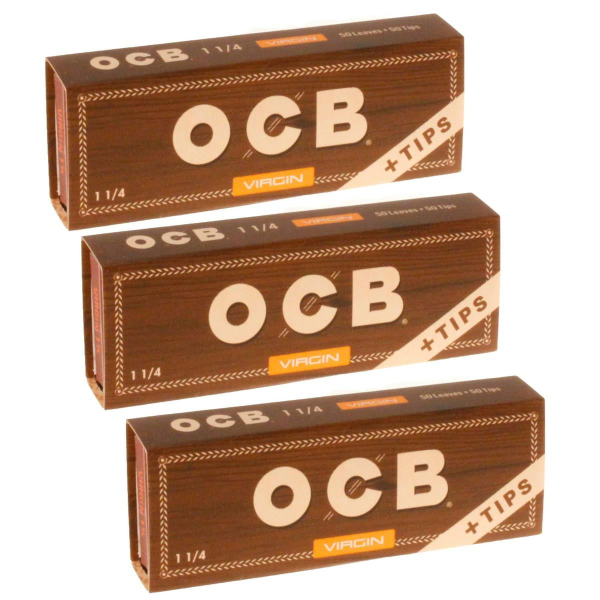 Photo of OCB Virgin 1 1/4 Papers + Tips